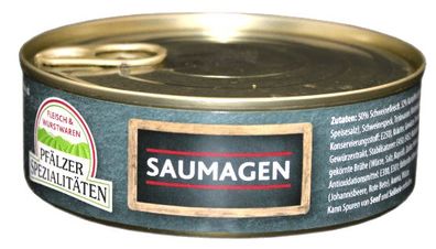 Pfälzer Spezialitäten Saumagen Vollkonserve 200g Dose