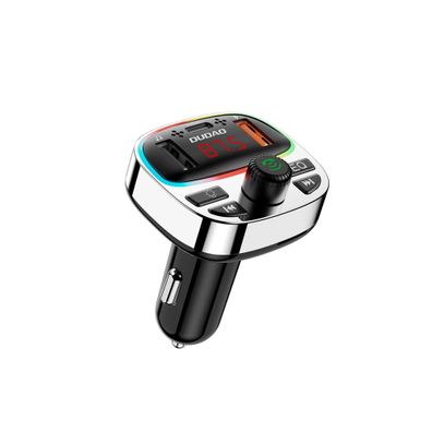 Transmitter mit PD25W Bluetooth 5.3 RGB-Ladeanschlüssen - Schwarz und Silber