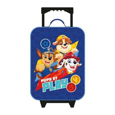 PAW Patrol Kinder Trolleykoffer – Chase, Marshall & Rubble – 41?cm Reisekoffer