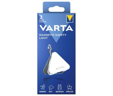 Varta Taschenlampe Sicherheitsleuchte mit fünf verschiedenen Leuchtmodi für optima