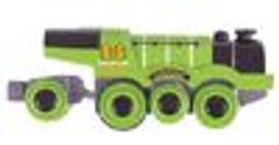 Grüne Lokomotive " lying Scotsman" (batteriebetrieben)