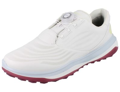 ECCO W Golf LT1 Boa WP Damen Golfschuhe weiß Glattleder