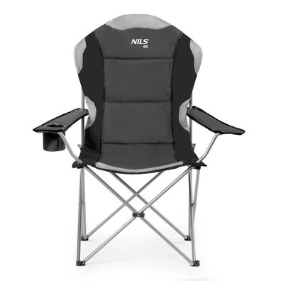 NILS NC3080 Campingstuhl – Klappbarer Outdoor-Stuhl Angelstuhl mit Tragetasche