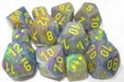 Festive™ Rio™ w/yellow 16mm d6 Dice Block™ (12 d6)