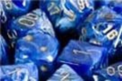 Vortex Dice™ 12mm d6 Blue/gold Dice Block™ (36 dice)