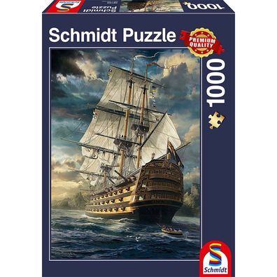 Schmidt Segelschiff Puzzle 1000 Teile