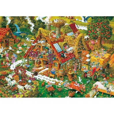 HEYE Puzzle Cartoon Classics: Happy Farm 1000 Teile