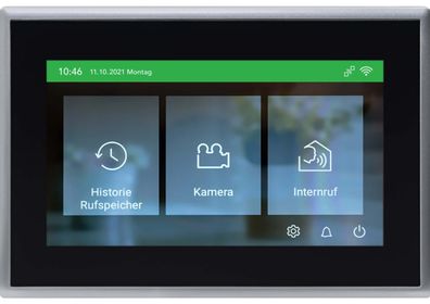 Schneider Electric Ritto Video-Innenstation TwinBus IP 7 Zoll Touch schwarz