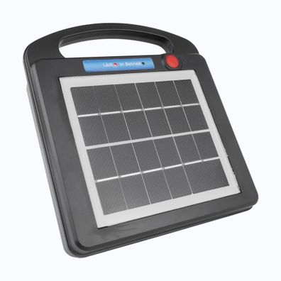 JWS Weidezaungerät 12V Solar Elektrozaungerät Mini bis 2,2 km ID6100
