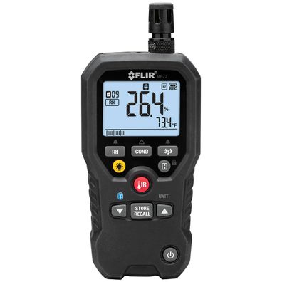 FLIR MR77 Feuchtigkeitsmessgerät Defekt stiftlos mit IR-Thermometer