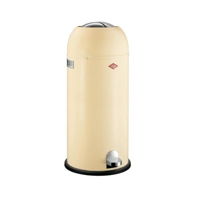 WESCO Kickmaster Maxi 40L Abfallsammler mandel Stahlblech Defekt