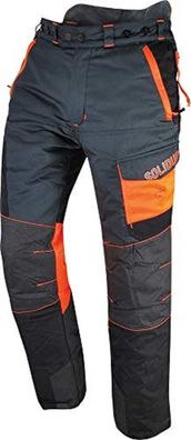 Solidur Kettensägen-Schutzhose COPA7MGR Typ A Klasse 1 XS Grau