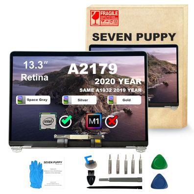 seven puppy Ersatzdisplay Defekt MacBook Air A1932 A2179 13 Zoll Rose Gold