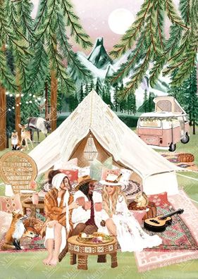 Campen in der Wildnis