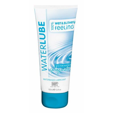 HOT Water Lube Waterbased Springwater 100ml
