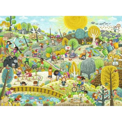 Ravensburger - Puzzle Nachhaltigkeit 200p
