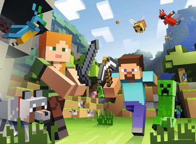Minecraft | Steve und Alex