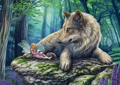 Wolf und Elfe