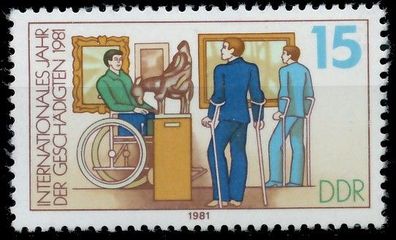 DDR 1981 Nr 2622 postfrisch SE3638A