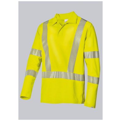 BP Warnschutz-Langarmpoloshirt 2133-261