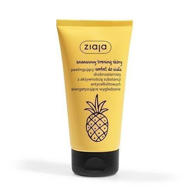 Ziaja Ananas Sorbet Körperpeeling, 160 ml