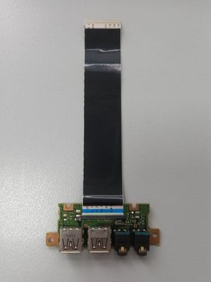 Fujitsu LifeBook E734 Audio Sound USB Board Kabel CP642160-Z3 CP642161-X3