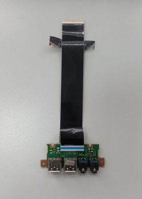 Fujitsu LifeBook E744 Audio Sound USB Board Kabel CP642160-Z3 CP642161-X3