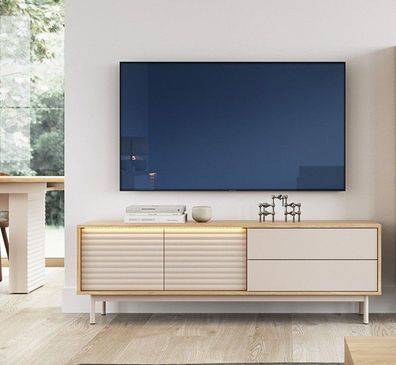 RTV-Schrank MILIA TI4 Lowboard TV-Schrank, modernes Fernsehschrank