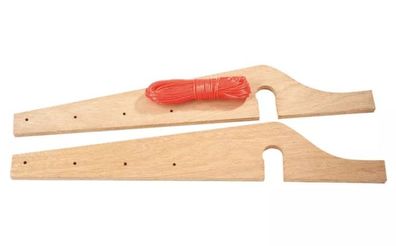 Wäscheleine Wäschetrockner Holz Leine Wäsche waagrecht horizontal 16540m NEU