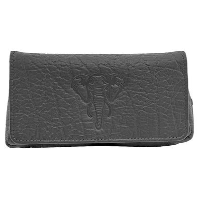 White Elephant Loxo Grey Combo Pouch 1, Pfeifentasche aus Leder