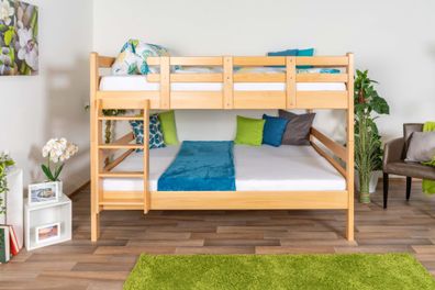 Etagenbett 160 x 200 cm für Erwachsene "Easy Premium Line" K24/n, Kopf- und Fußt