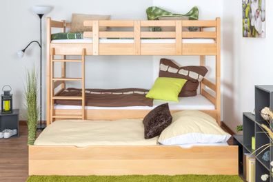 Etagenbett für Erwachsene "Easy Premium Line" K20/h inkl. Liegeplatz und 2 Abdec