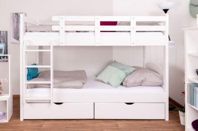 Etagenbett für Erwachsene "Easy Premium Line" K17/n inkl. 2 Schubladen und 2 Abd
