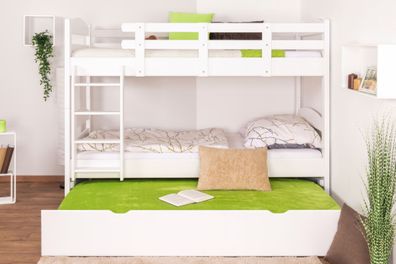 Etagenbett für Erwachsene "Easy Premium Line" K21/h inkl. Liegeplatz und 2 Abdec