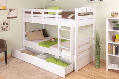 Etagenbett für Erwachsene "Easy Premium Line" K19/n inkl. 2 Schubladen und 2 Abd