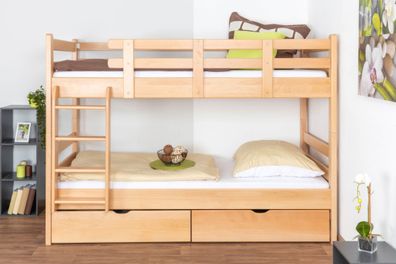 Etagenbett für Erwachsene "Easy Premium Line" K20/n inkl. 2 Schubladen und 2 Abd
