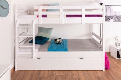 Etagenbett für Erwachsene "Easy Premium Line" K17/h inkl. Liegeplatz und 2 Abdec