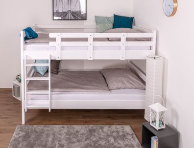 Etagenbett für Erwachsene "Easy Premium Line" K24/n, Kopf- und Fußteil gerade, B