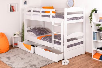 Etagenbett für Erwachsene "Easy Premium Line" K18/n inkl. 2 Schubladen und 2 Abd