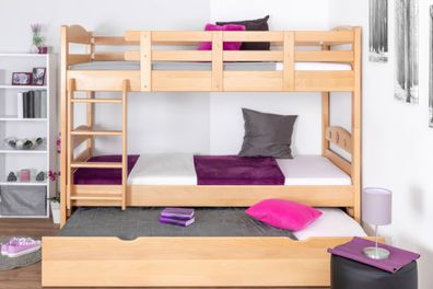 Etagenbett für Erwachsene "Easy Premium Line" K18/h inkl. Liegeplatz und 2 Abdec