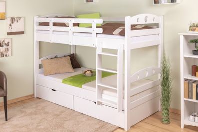 Stockbett für Erwachsene "Easy Premium Line" K19/n inkl. 2 Schubladen und 2 Abde