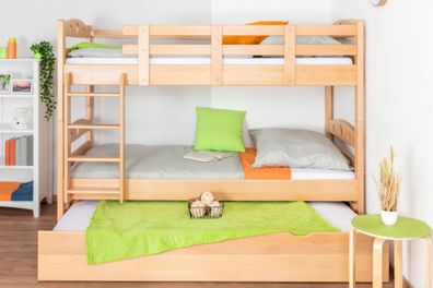 Etagenbett für Erwachsene "Easy Premium Line" K19/h inkl. Liegeplatz und 2 Abdec