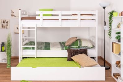 Etagenbett für Erwachsene "Easy Premium Line" K19/h inkl. Liegeplatz und 2 Abdec