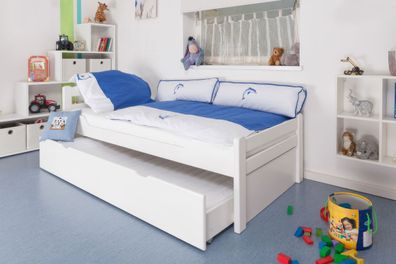 Kinderbett / Jugendbett "Easy Premium Line" K1/2h inkl. 2. Liegeplatz und 2 Abde