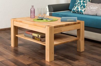 Couchtisch Wooden Nature 08 Kernbuche massiv geölt - Abmessung 45 x 100 x 70 cm