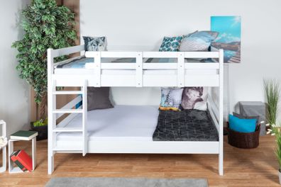 Etagenbett 140 x 200 cm für Erwachsene "Easy Premium Line" K24/n, Kopf- und Fußt