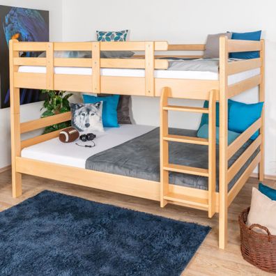 Etagenbett / Stockbett 140 x 190 cm "Easy Premium Line" K24/n, Kopf- und Fußteil