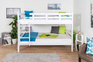 Stockbett für Erwachsene "Easy Premium Line" K24/n, Kopf- und Fußteil gerade, Bu