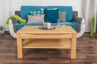 Couchtisch Wooden Nature 07 Eiche massiv geölt - Abmessung 47 x 100 x 70 cm (H x