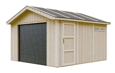 Garage Dobersberg ohne Boden, mit elektrischem Rolltor und 2 Fernbedienungen, Nu